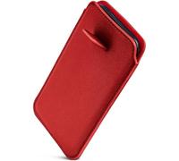 ONEFLOW Liberty - Custodia per iPhone 17 Pro, con linguetta di estrazione, colore: Rosso