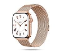 ONEFLOW Milano Mesh compatibile con Apple Watch Cinturino in metallo elegante Milanese Loop in acciaio inossidabile, bracciale magnetico per iWatch in metallo da donna, Apple Watch 11 (46mm), Metallo