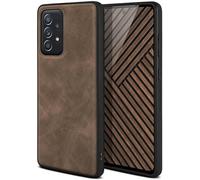 ONEFLOW Pali Case compatibile con Samsung Galaxy A52 / A52s 5G Custodia con protezione per fotocamera, in pelle vegana, cover posteriore di alta qualità, flessibile, ultra sottile, tortora