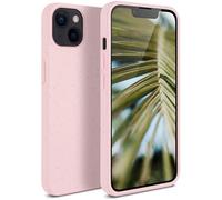 ONEFLOW Sama Sama Case Compatibile con Apple iPhone 13 Mini - Custodia sostenibile in fibra vegetale, custodia biodegradabile senza plastica, vegana ed ecologica, rosa