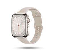 ONEFLOW Soft Band Slim Compatibile con Apple Watch 11 (46 mm), cinturino sportivo da donna, sottile, cinturino in silicone morbido, cinturino di ricambio sottile in silicone, stella polare