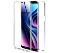 OneFlow Touch Case Custodia per Samsung Galaxy S8, Custodia Antiurto, Protezione Completa a 360°, Custodia Trasparente per Cellulare con Protezione Schermo, Ultra-Chiaro