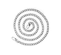 OneFlow Tracolla per Borse Argento - Catena in Metallo | Borsa Tracolla Stylish Tracolla Borse Tracolla Fai da Te
