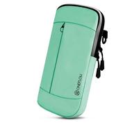 ONEFLOW Urban Sling - Custodia a tracolla per iPhone 14 Pro Max, custodia per cellulare e bracciale, con borsa a tracolla per uomo e donna, colore: menta