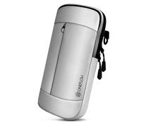 ONEFLOW Urban Sling per Honor 400 Pro, custodia a tracolla, marsupio e bracciale combinati, borsa a tracolla con portafoglio per uomo e donna, colore grigio