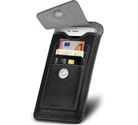ONEFLOW Zeal - Custodia per Honor Magic V2, con scomparto per carte di credito, in pelle PU, con protezione a 360 gradi, minimalista, con magnete, colore: Nero