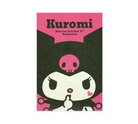 Onegai My Melody Kuromi Poster artistici su tela, decorazione per camera da letto, ufficio, camera da letto, regalo, 40 x 60 cm