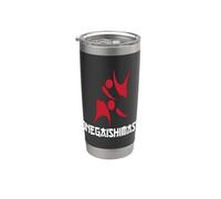 Onegaishimasu Arte Marziale Samurai Sport Fighter Aikido Bicchiere termico in acciaio inox doppia parete