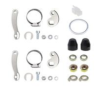 OneGas Kit di conversione del braccio di coppia dei dadi del motore del mozzo della E-bike, dadi dell'asse della copertura della rondelle/dado di 14mm per la bicicletta elettrica dei motori 750W-1500W