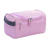 ONEGenug Beauty case da viaggio borsa per articoli da toeletta uomo e donna borsa cosmetica da appendere borsa da toilette per ragazzi e ragazze, rosa.