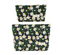 ONEGenug Beauty case donna, Makeup Bag, 2 Trousse per cosmetici, Beauty case da viaggio, Astuccio, Pochette donna trucchi, per donne e ragazze