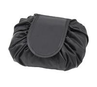 ONEGenug Borsa Cosmetica, Beauty Case Trousse Make Up, Organizzatore a un Passo, Make Up borsa per Le Signore Pigri Nero