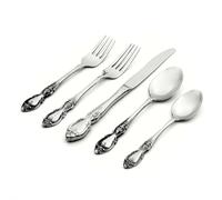 Oneida Louisiana 20 Piece Fine Flatware Set Service for 4 18/8 Stain
