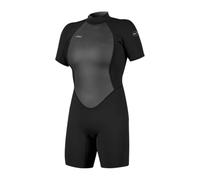 O'NEILL 2026 Donna Reactor-2 2mm Back Zip Shorty Muta 5043B - Black/Black