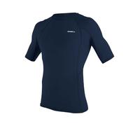 O´neill Wetsuits Basic Skins Short Sleeve Rash Guard Blu M Uomo