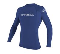 O'NEILL Basic Skins L/S Crew, Camicia Anti-eruzione cutanea Uomo, Pacific,