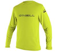 O'Neill Basic Skins Langarm Sun Shirt Männer Lime (L)