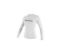 O'Neill Basic Skins - Maglia da Donna a Maniche Lunghe, Colore: Bianco