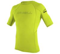 Camicia da bagno O'Neill Basic Skins Rash Guard da uomo lime (L)