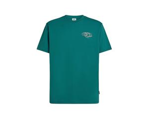 O'NEILL Beachshirt da uomo con logo a riquadro verde scuro | XL