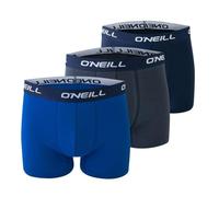 O'Neill O´ Neill-Boxer da Uomo, Tinta Unita, Confezione da 3 Briefs, Navy/Cobalto (4847), L (Pacco da 3)
