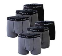 O'NEILL - Boxer - Tinta Unita - Uomo 4X Grey 2X Black (6569p) M