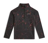 O'Neill - Boy's FWC'Cruz Printed Halfzip Fleece - Pullover in pile 140 nero/grigio