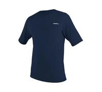 O'NEILL Camicia da uomo a maniche corte UPF 50+, protezione solare Rash Guard Top Navy, Marina Militare, M