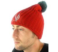 O'Neill Cappello a Palloncino Invernale Beanie Lungo Posser Rosso Maglie Grosse