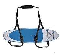 O'NEILL Cinghia di trasporto portatile per kayak, tavola da surf, paddleboard, canoa, SUP, tracolla regolabile in nylon, colore nero, blu, taglia unica