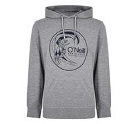 O'NEILL Circle Surfer Hoody Kapuzenpullover Sweatshirt Freizeit und Sport, T-Shirt Uomo, Argento Melee, M