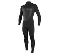 O'Neill Epic-Tuta Intera da 4/3 mm con Cerniera Posteriore, Muta in Neoprene Uomo, Nero/Nero/Nero, L