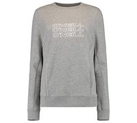O'NEILL Felpa da Donna Triple Stack Crew, Donna, Maglia di Tuta, N06466, Silver Mel., M