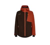 O'NEILL Giacca da snowboard da uomo FWC Cruz Block Hoodie arancione | L