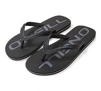 ONEILL Infradito da Spiaggia Profile Logo One N240002 Nero, Nero , 45 EU