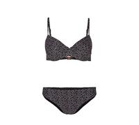 O'Neill Julia Wb Rita Fixed Bikini da donna, nero/bianco