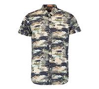 O'NEILL Lm Angora S/Slv Maglietta a Maniche Corte da Uomo, Uomo, Camicia a Maniche Corte, 0A3741, Blu (Scala), XL