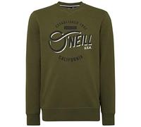 O'NEILL Lm Mugu Cali Crew Felpe da Uomo, Uomo, Felpe, 9P1432, Muschio Invernale, L