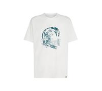 O'NEILL Maglietta 'Circle Surfer' verde scuro / bianco Uomo O'NEILL XS