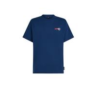 O'NEILL Maglietta 'Essentials' blu scuro / grigio / rosso chiaro / bianco Uomo O'NEILL M