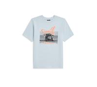 O'NEILL Maglietta 'Slub' blu chiaro / grigio / albicocca / nero Bambini O'NEILL 140