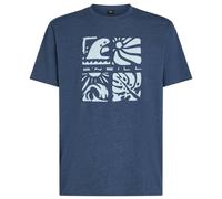 O'Neill - Melange Front Print T-Shirt - T-shirt S blu