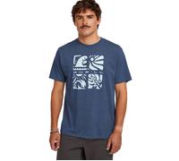 O'Neill - Melange Front Print T-Shirt - T-shirt S blu