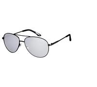 O'Neill Men's Polarized Sunglasses - Matte black/Solid smoke with silver flash Lens - ONPOHNPEI2.0-004Psize 59-15-145mm…