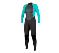 O'Neill Muta intera da donna Reactor-2 con cerniera posteriore da 3/2 mm, nero/acqua, 4