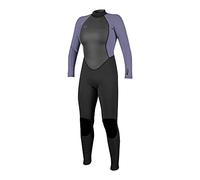 O'Neill Muta intera da donna Reactor con zip posteriore, nero/nebbia, taglia 42