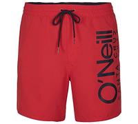 O'Neill Original Cali Shorts Men Pantaloncini da Bagno, Rosso-High Risk Red, XXL Uomo