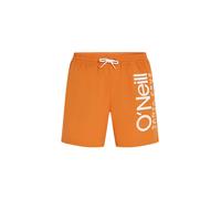 O'NEILL Pantaloncini da bagno 'Original Cali 16' arancione scuro / bianco Uomo O'NEILL M arancione scuro / bianco