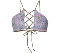 O'Neill Parte Superiore Del Bikini Pw High Collo Reversibile Top Verde Modello