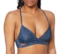O'NEILL PW Baay Denim Print Top, Bikini Ragazza Donna, Inchiostro Blu, 34